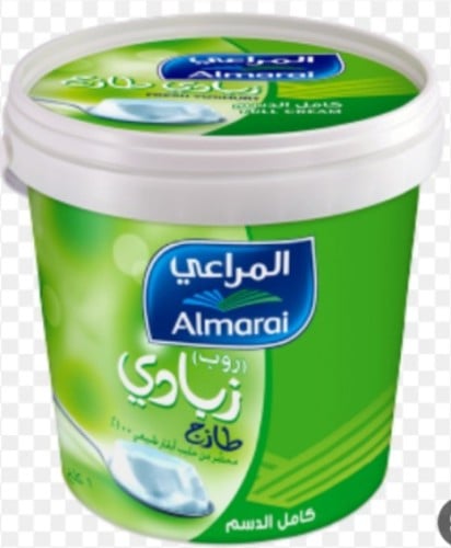 المراعي زبادي كامل الدسم 1كيلو