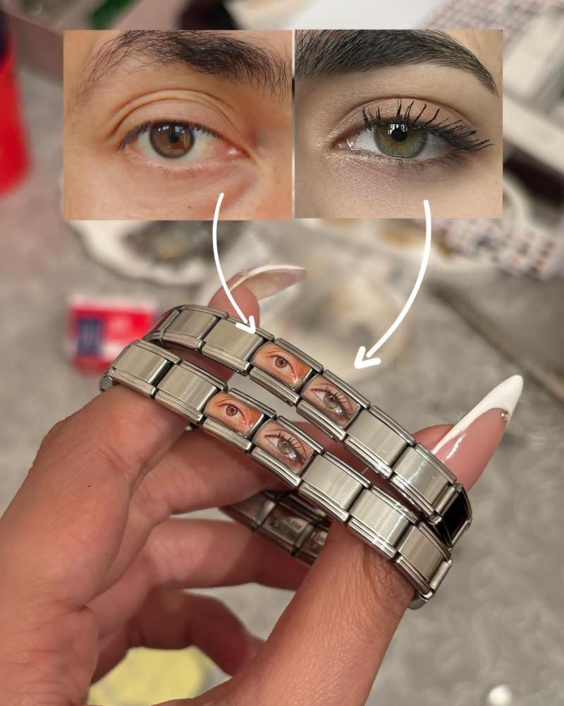 أسوارة بحفر وطباعة صورة عيون