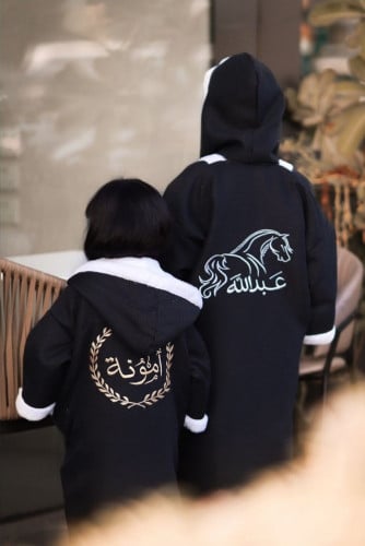 فروه اطفال شتويه لون اسود