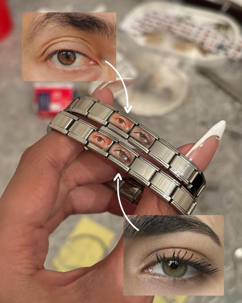 أسوارة بحفر وطباعة صورة عيون