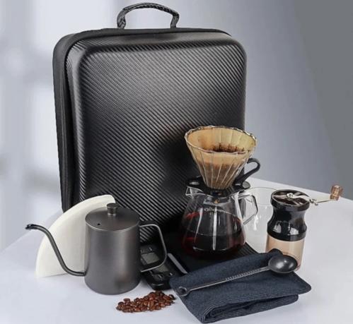 شنطة أداوت قهوه مقطره 8*1