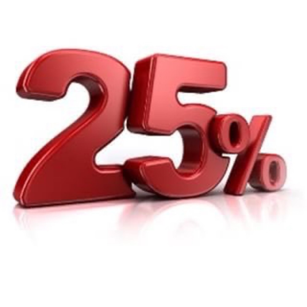 خصم 25%