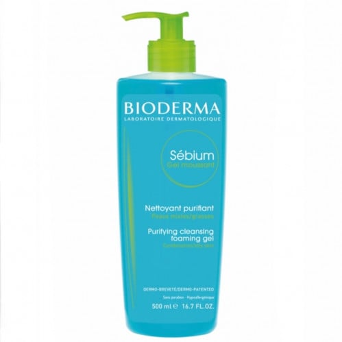 بيودرما غسول للبشره الدهنيه 500 مل Bioderma Sebium...