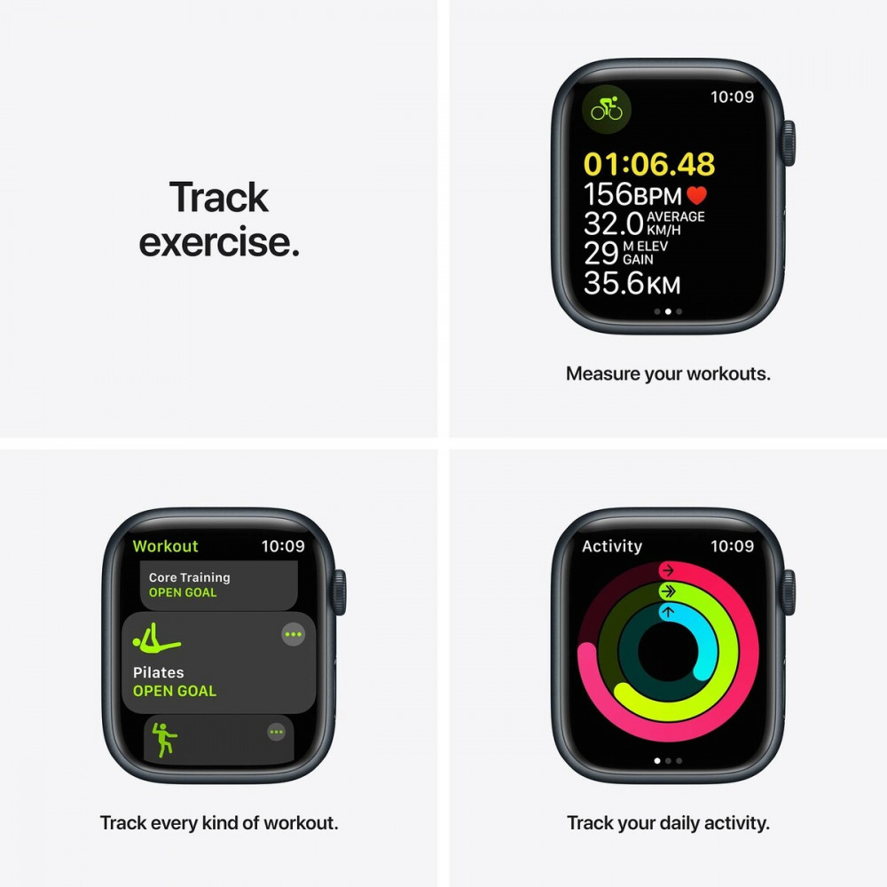 Apple Watch Series 7 45mm GPS - Night 