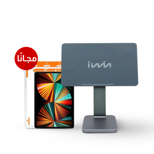 ستاند ايباد مغناطيسي من iWin - رمادي