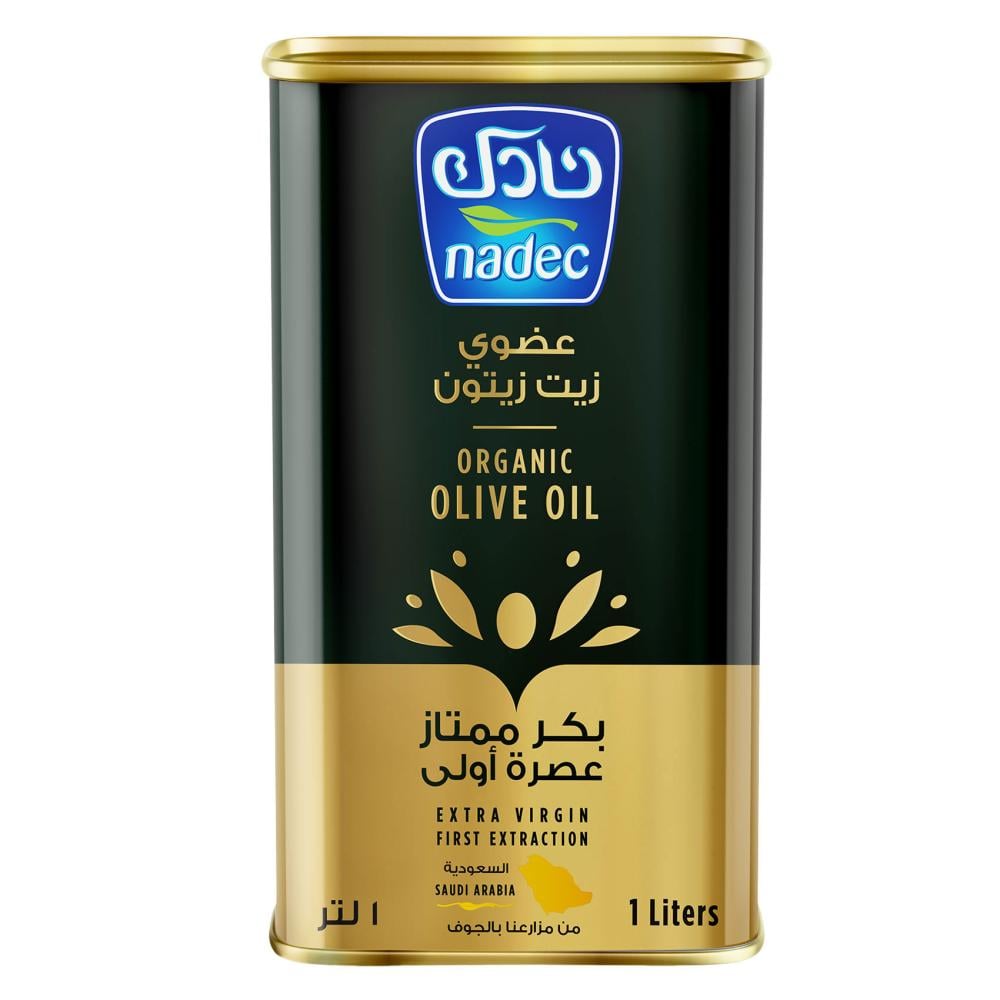 نادك زيت زيتون بكر عضوي  -1 لتر