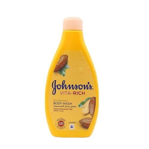 جونسون صابون سائل للاستحمام بزبدة الكاكاو 250 مل