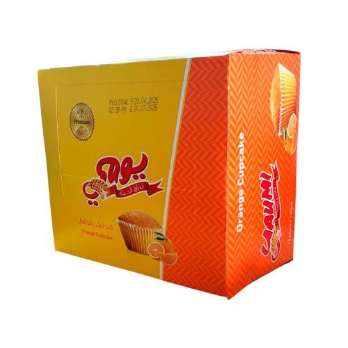 كب كيك يومي بالبرتقال 384جم
