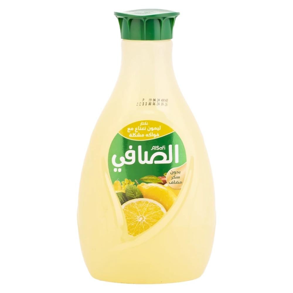 عصير الصافي ليمون نعناع مع فواكة مشكلة 1.5 مل