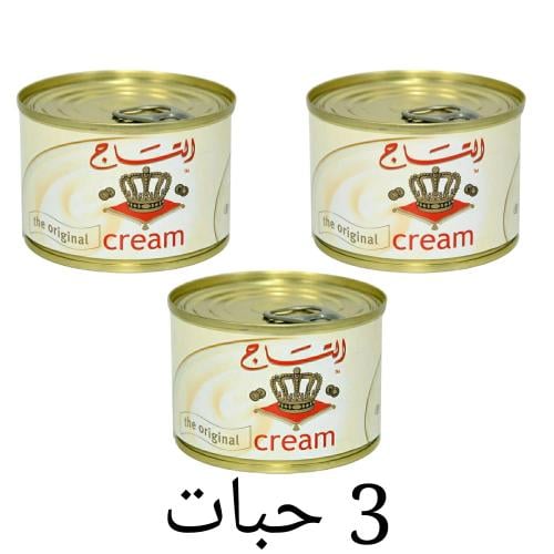 قشطة التاج الأصلية 155 جرام * 3حبات
