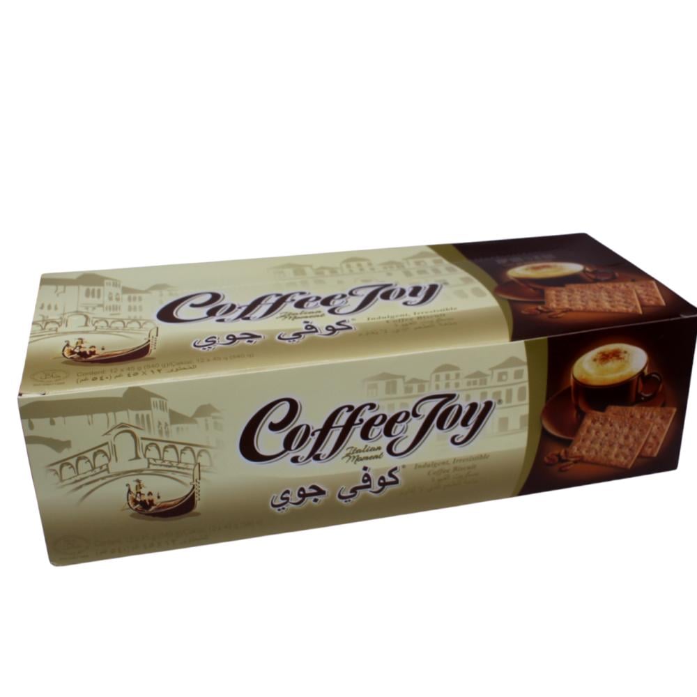 بسكويت كوفي جوي القهوه -45جرام *12