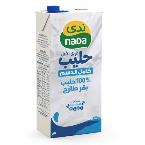 مجموعة حليب ندى طويل الاجل 1لتر