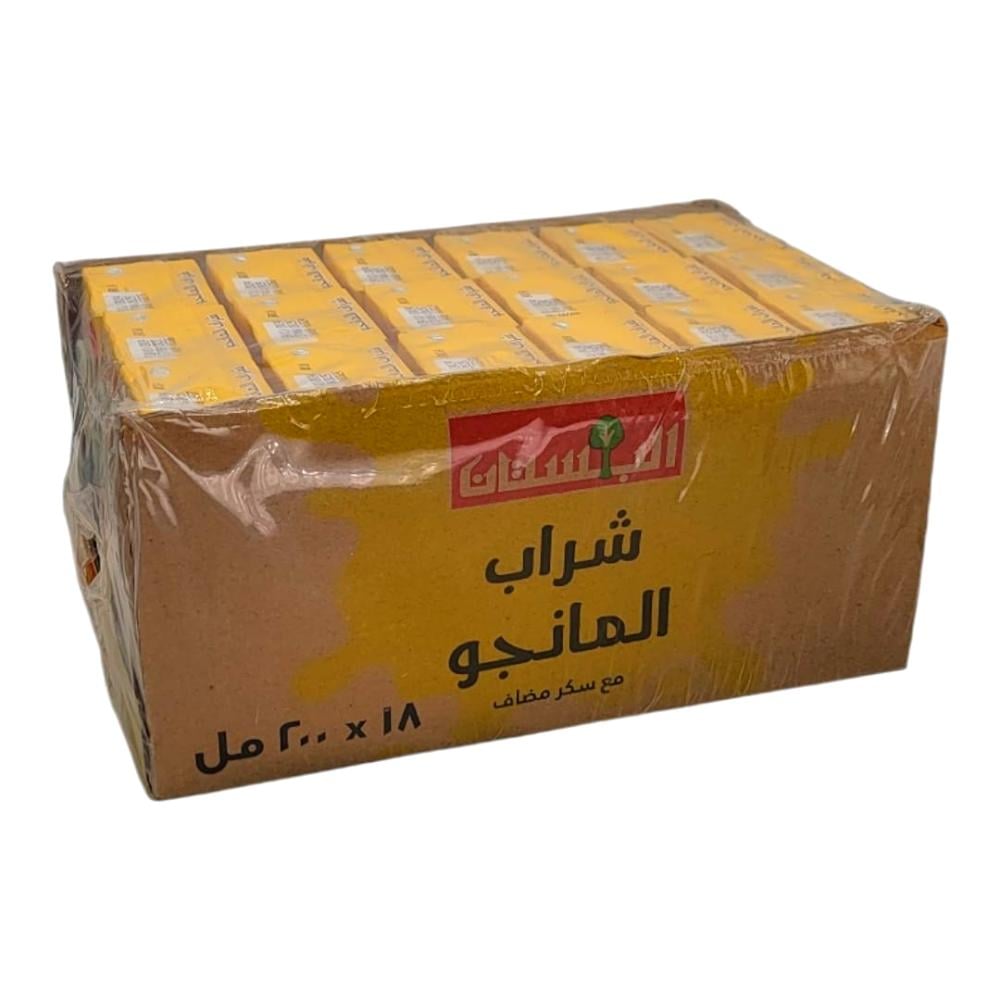 البستان شراب  المانجوه  200 مل*18 حبه