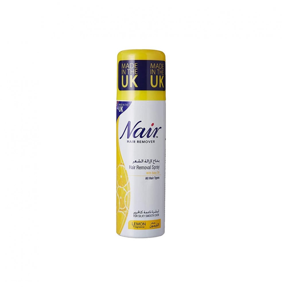Nair hair removal spray lemon scent 200 ml - Abyati Stores