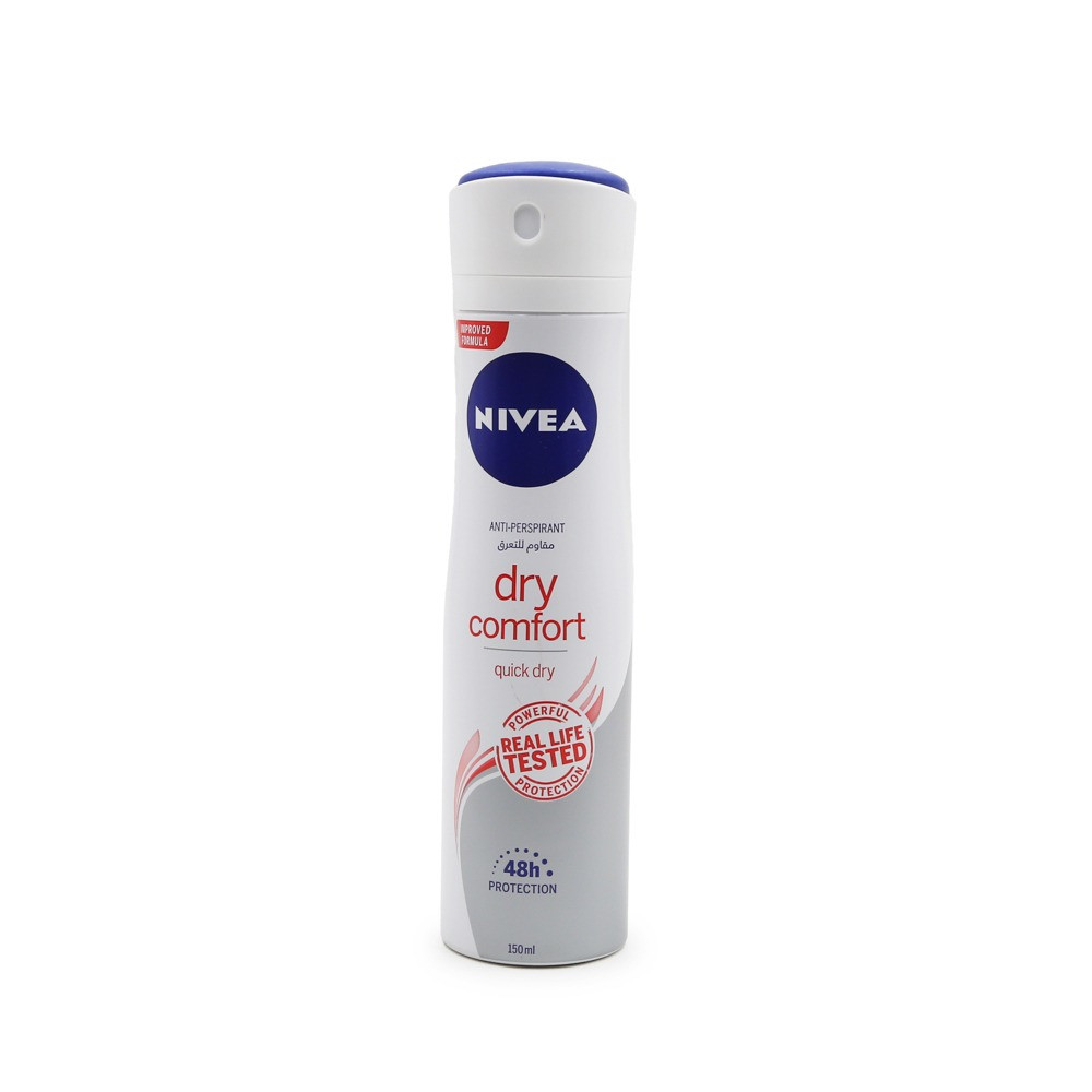 Har råd til Optimistisk sfære Nivea Women Deodorant Dry Comfort 150 ml - Abyati Stores