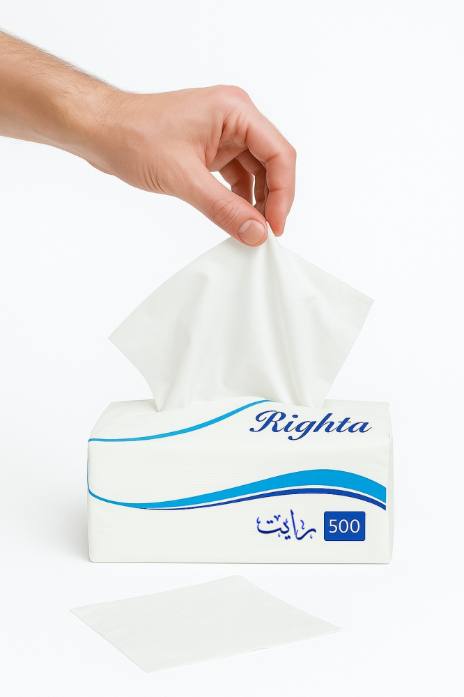 مناديل رايت 500منديل *10 حبات