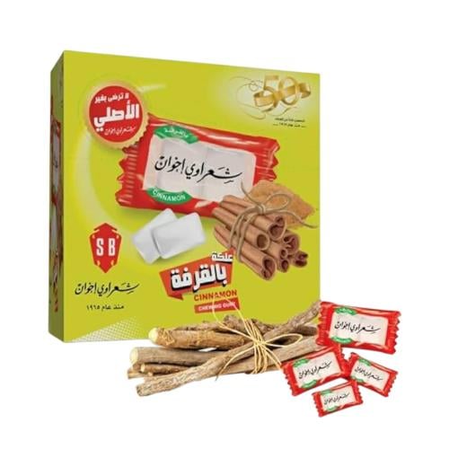 علكة شعراوي بالقرفة عبوة واحدة 100باكت * 2