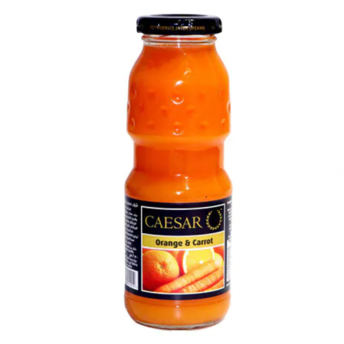 عصير سيزر جزر وبرتقال بدون اضافة سكر 250 مل