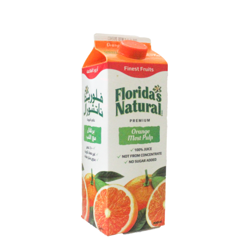 عصير برتقال مع اللب فلوريدا ناتشورال 900 ملي