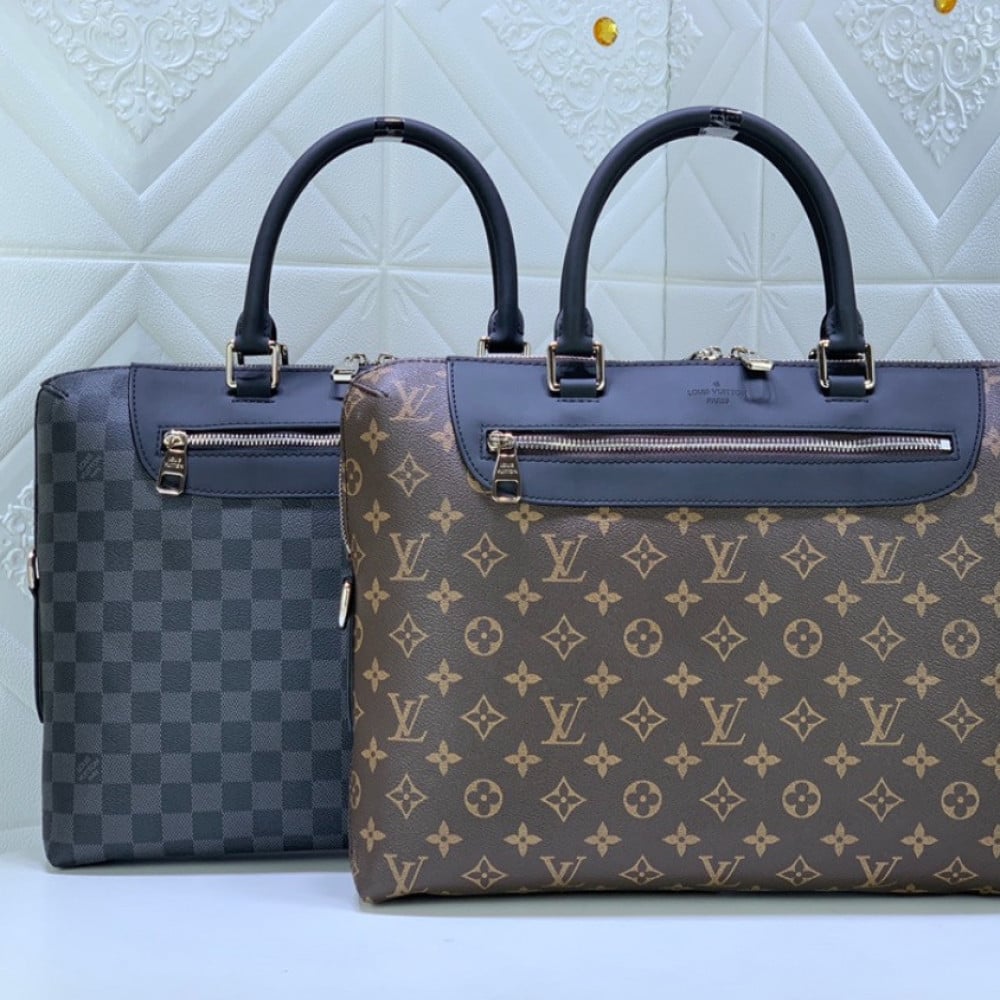 لويس فيتون حقيبة لابتوب رجال أعمال حجم cm - Treasury ألبسة نسائية تيشرتات بناطيل حقائب ألبسة أطفال
