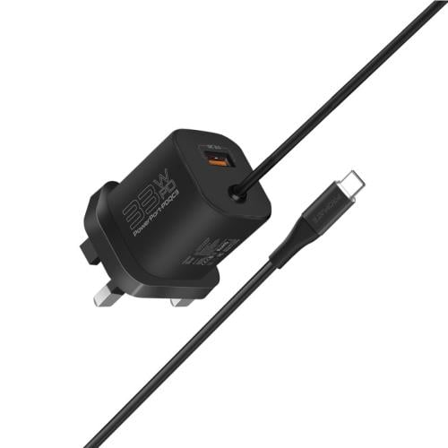 شاحن حائط فائق الصغر بقوة 33 واط من بروميت PowerPo...