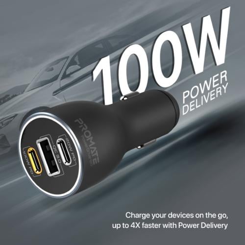 شاحن السيارة القوي من بروميت PowerDrive-120