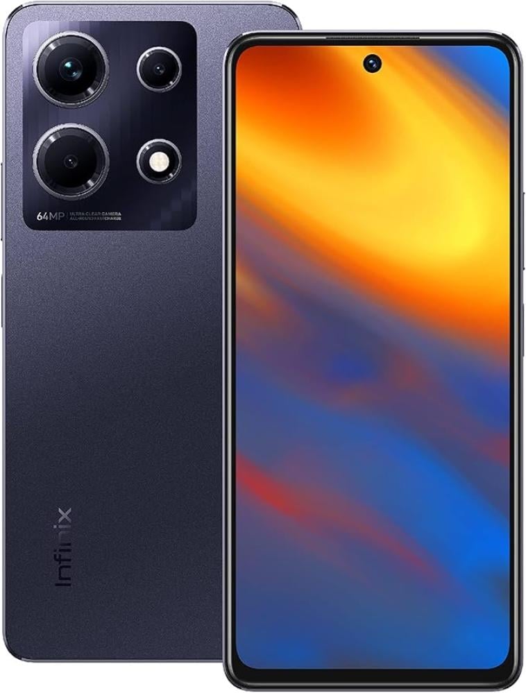 جوال نوت 30، 8+8 جيجابايت، 256 جيجابايت، أسود