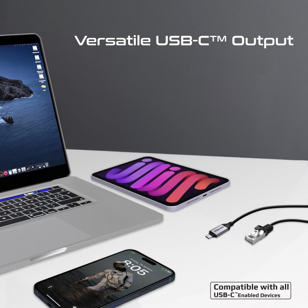 كيبل إيثرنت USB-C إلى CLink-RJ45