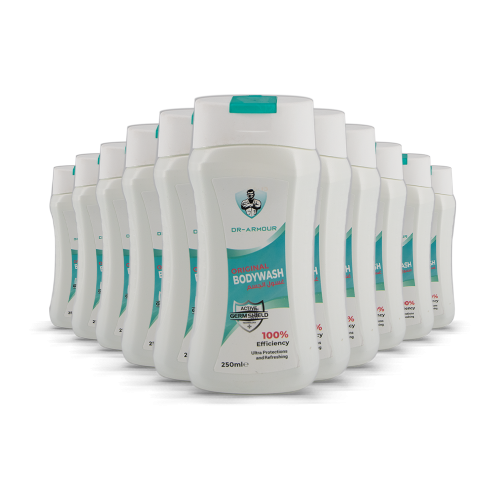 غسول الجسم المضاد للبكتيريا 250 مل | 11 عبوة