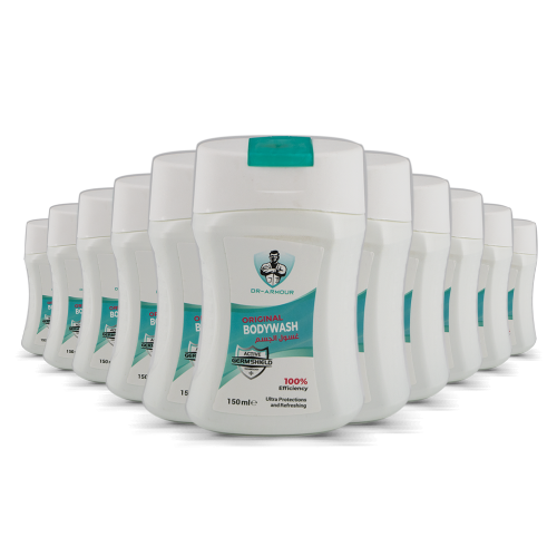 غسول الجسم المضاد للبكتيريا 150 مل | 11 عبوات