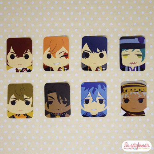 ستيكرات شخصيات Twisted Wonderland