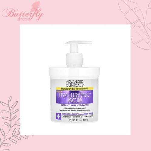 مرطب البشره بحمض الهالورنيك من ادفانسيدد كلينيكالز  advanced clinicals