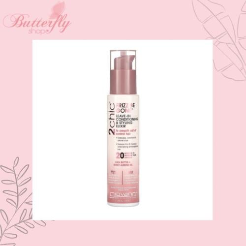 جيوفاني‏ توشيك بلسم وإكسير تصفيف للشعر زبدة الشيا وزيت اللوز الحلو 118مل