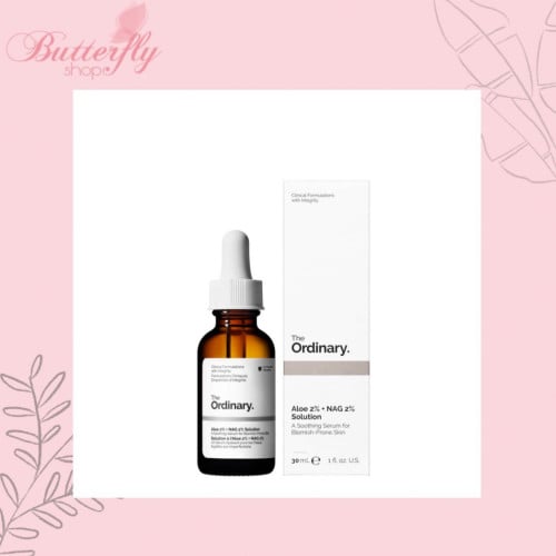 محلول الصبار العادي 2٪ + NAG 2٪ من  ذا اوردينري the ordinary-30 ml