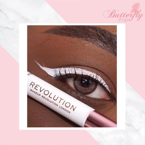 ايلاينر سائل سوبر فليك  من makeup revolution -white
