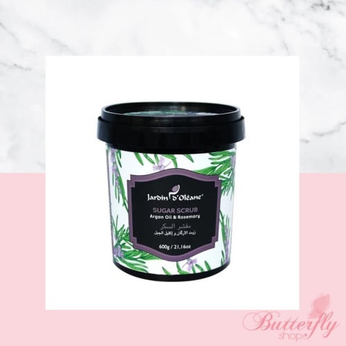 جاردن اوليان مقشر السكر زيت الارقان واكليل الجبل