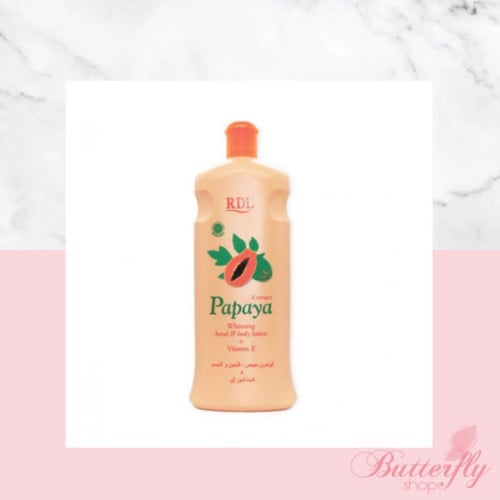 لوشن البابايا لتفتيح اليدين الجسم 600ml