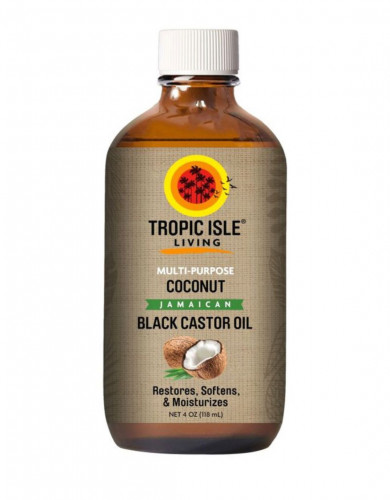 زيت خروع جاميكي اسود بخلاصة جوز الهند 118 ml