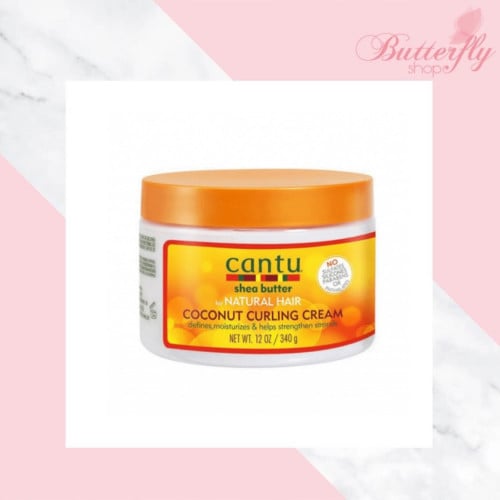 كريم تجعيد الشعر بزبدة الشيا وجوز الهند من كانتو - 340 G