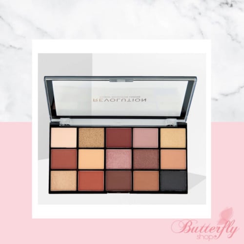 باليت ظلال velvet rose ميك اب ريفلوشن REVOLUTION