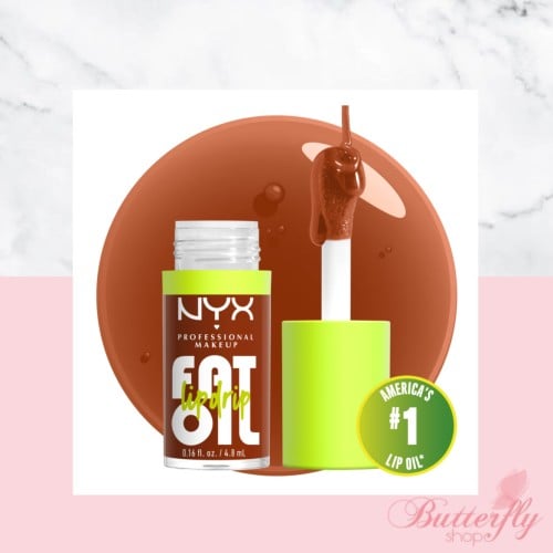 مرطب وقلوس الشفاه fat oil  من نيكس nyx-07 scrollin