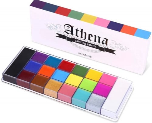 باليت athina الالوان الخاصه بالوجه والجسم من ucanb...