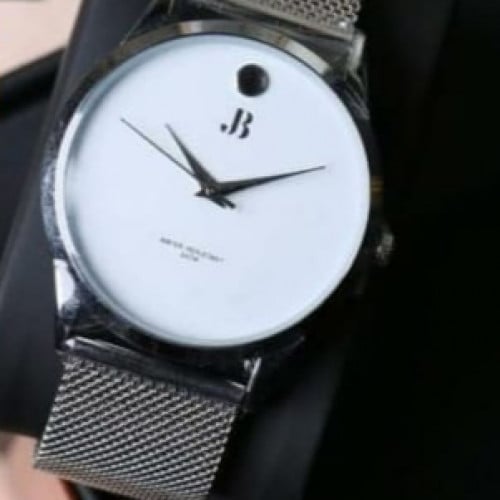 ساعة رجالية ضمان سنه وضد الماء