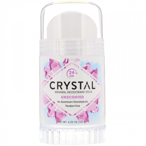 Crystal Body Deodorant, مزيل رائحة العرق بالمعادن،...