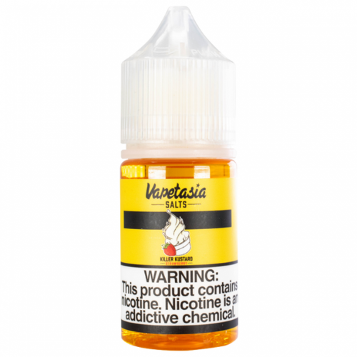 نكهة سولت كيلر كاسترد فراولة الشهيرة Killer Kustard Strawberry Salt