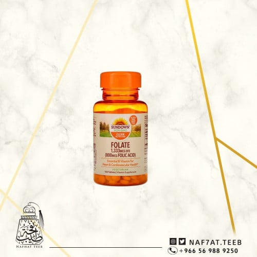 الفولات 100 قرص