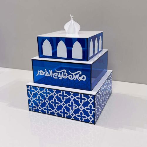 3 علب تقديم