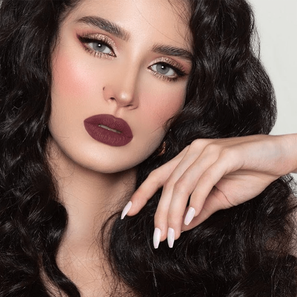 احمر شفاه روج سائل مقاوم للماء من نوره بو عوض - كارميل