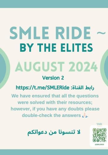 SMLE Anki / Ride August2024