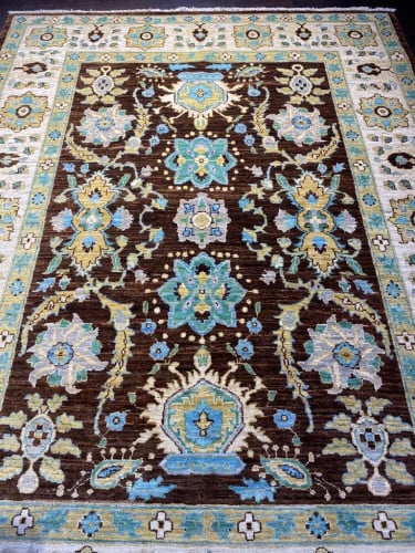 سجاد صوف مصنوع يدوياً مقاس: 150*200 سم - F57